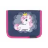 Pulse : Tolltartó, 2 klapnis, PULSE \"Little Princess\", kék-rózsaszín - Iskolai felszerelés
