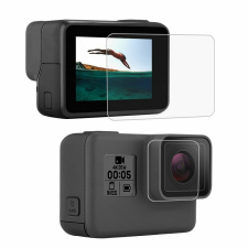 PULUZ 2.5D 9H Tempered Glass GoPro Hero 7 Lencse + Kijelző védő (edzett üveg) sportkamera kellék