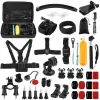 PULUZ 50 in 1 Accessories Total Ultimate Combo for GoPro, Insta360, DJI and Other