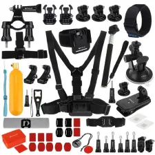 PULUZ 53in1 Ultimate akciókamera-készlet - Kit 2 sportkamera kellék