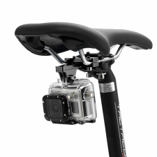 PULUZ Akciókamera Aluminium Bicikli Nyereg Ülés rögzítő - GoPro Hero Kerékpár hátsó csíptető tartó sportkamera kellék