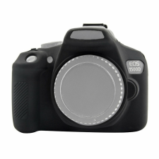 PULUZ Canon EOS 1300D / 1500D Szilikon Védőtok (Fekete) objektív tok