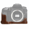 PULUZ Canon EOS 70D / 80D / 90D PU Bőr Védőtok (Barna)