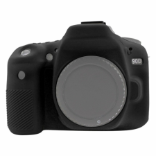 PULUZ Canon EOS 90D 80D 70D Szilikon Védőtok (Fekete) objektív tok
