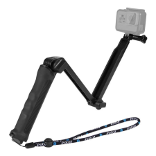 PULUZ Folding Stick Selfie Stick/Tripod PU202 black sportkamera kellék
