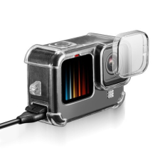 PULUZ GoPro HERO 12/ 11/ 10/ 9 Akciókamera TPU Tok (átlátszó) sportkamera kellék