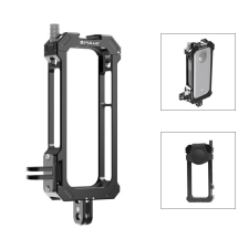 PULUZ Insta360 X3 Rig-cage -Fém Védő-tok Ketrec sportkamera kellék