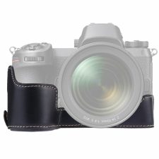 PULUZ Nikon Z6 / Z7 PU Bőr Védőtok (Fekete) objektív tok