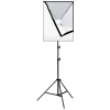 PULUZ PU5070EU Stúdió készlet Softbox LED 50x70cm állvány LED izzó