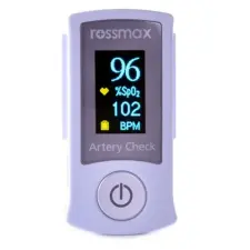  Pulzoximéter Rossmax SB200, arteriosclerosis meghatározó funkcióval gyógyászati segédeszköz