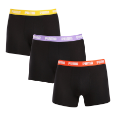 Puma 3PACK Férfi boxeralsó Puma fekete (701226820 009) M