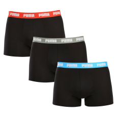 Puma 3PACK férfi boxeralsók Puma fekete (701226820 012) L