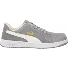 Puma 640030 PUMA Védőcipő - Iconic Suede Grey Low S1PL ESD FO HRO SR munkavédelmi cipő