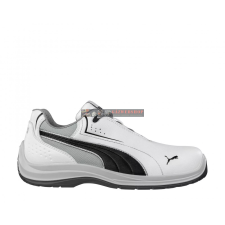Puma 643450 PUMA Védőcipő - Touring Black White Low S3 SRC munkavédelmi cipő