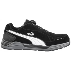 Puma 644651 PUMA Védőcipő (45) - AirTwist Black Disc Low S3 ESD HRO SRC