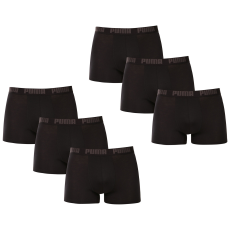 Puma 6PACK férfi boxeralsó Puma fekete (701227792 001) XL