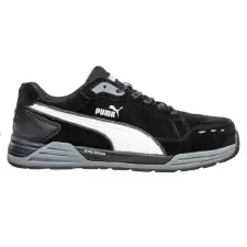 Puma Airtwist Black low S3S ESD FO HRO SR munkavédelmi cipő munkavédelmi cipő