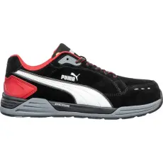 Puma airtwist blk red low S3S esd FO HRO SR munkavédelmi cipő (42)