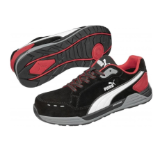 Puma Airtwist Red Low S3 ESD HRO SRC munkavédelmi cipő (fekete, piros, 47)