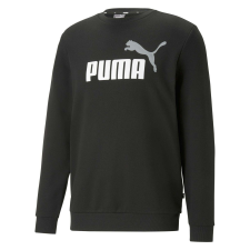 Puma Bluza Puma Ess+ 2 Col Big Logo Crew 58676361 A Negru XXL férfi pulóver, kardigán