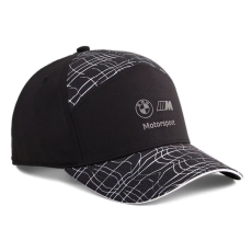 Puma BMW M Motorsport Camo BB baseball sapka, fekete-fehér, S23