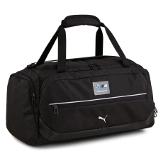 Puma BMW M Motorsport uniszex duffle sporttáska, fekete-fehér-piros-kék, S24