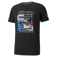 Puma BMW MMS Car Graphic Környakú Póló férfi póló
