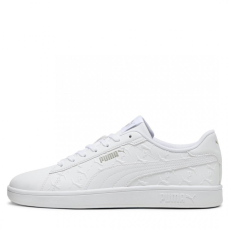 Puma cipő SMASH 3.0 SUPERLOGO WHITE-SMOK