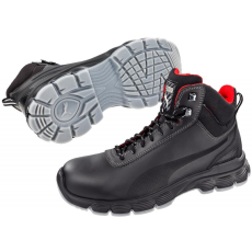 Puma Condor Black Mid S3 ESD SRC Védőbakancs (fekete, 39)