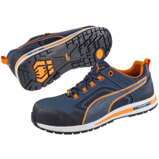 Puma Crosstwist Low S3 HRO SRC Védőcipő (kék/sárga/fehér, 42) munkavédelmi cipő