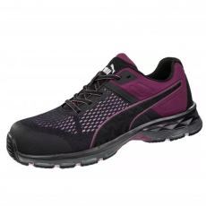 Puma Define WNS LOW S1P ESD HRO SRC női munkavédelmi cipő (fekete/pink, 36)