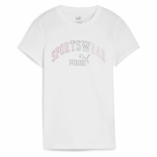 Puma Ess+ Logo Lab Tee 68298602 Női Póló Fehér M női póló