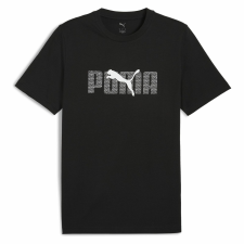 Puma Ess Logo Lab Tee 68466701 Férfi Póló Fekete XL férfi póló