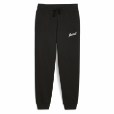 Puma Ess+ Script Pants Fl 68153601 Női Fekete M Melegítőnadrág női edzőruha