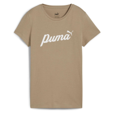 Puma Ess+ Script Tee 67931567 Női Póló Bézs M
