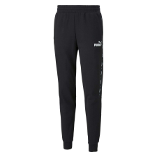 Puma Ess+ szalagos melegítőnadrág Fl Cl 84904201 férfi melegítőnadrág fekete M férfi edzőruha