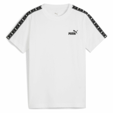 Puma Ess Tape Tee B 68578002 Gyerek Fehér Póló 152 gyerek póló