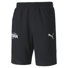 Puma férfi pamut rövidnadrág - fekete - M férfi rövidnadrág