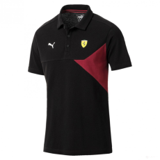 Puma Ferrari Lifestyle Red Galléros Póló