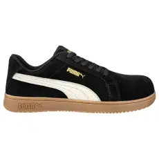 Puma iconic blk/gum low S1PL esd FO HRO SR munkavédelmi cipő (44)