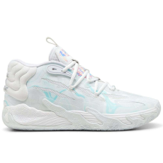 Puma mb.03 lamelo ball iridescent kosárlabda cipő unisex fehér 37