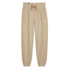 Puma melegítőnadrág magas derekú nadrágja Tr 67600684 női bézs m