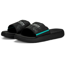 Puma Mercedes AMG Petronas F1 Softride Slide férfi papucs, fekete, 2023 férfi papucs