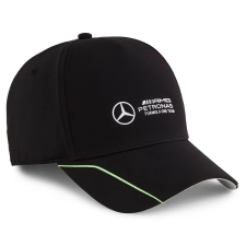 Puma Mercedes AMG Petronas F1 Team baseball sapka, fekete-fehér-zöld, S24 férfi sapka