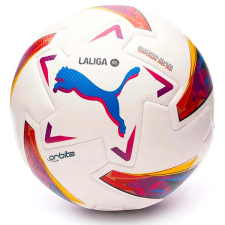 Puma Orbita 1 La Liga Hybrid Training, 5-ös méret, fehér futball felszerelés