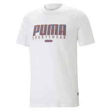 Puma Poló Puma grafika retro póló 67448602 Férfi Fehér XXL férfi póló