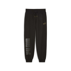 Puma Power melegítőnadrág logó szerelem colorblock melegítőnadrág 67719801 nők fekete m