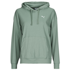 Puma Pulóverek ESS ELEVATED RIB HOODIE Zöld US S