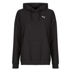 Puma Pulóverek ESS Relaxed Hoodie FL Fekete US L
