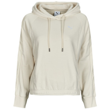 Puma Pulóverek HER Oversized Hoodie TR Bézs US L
